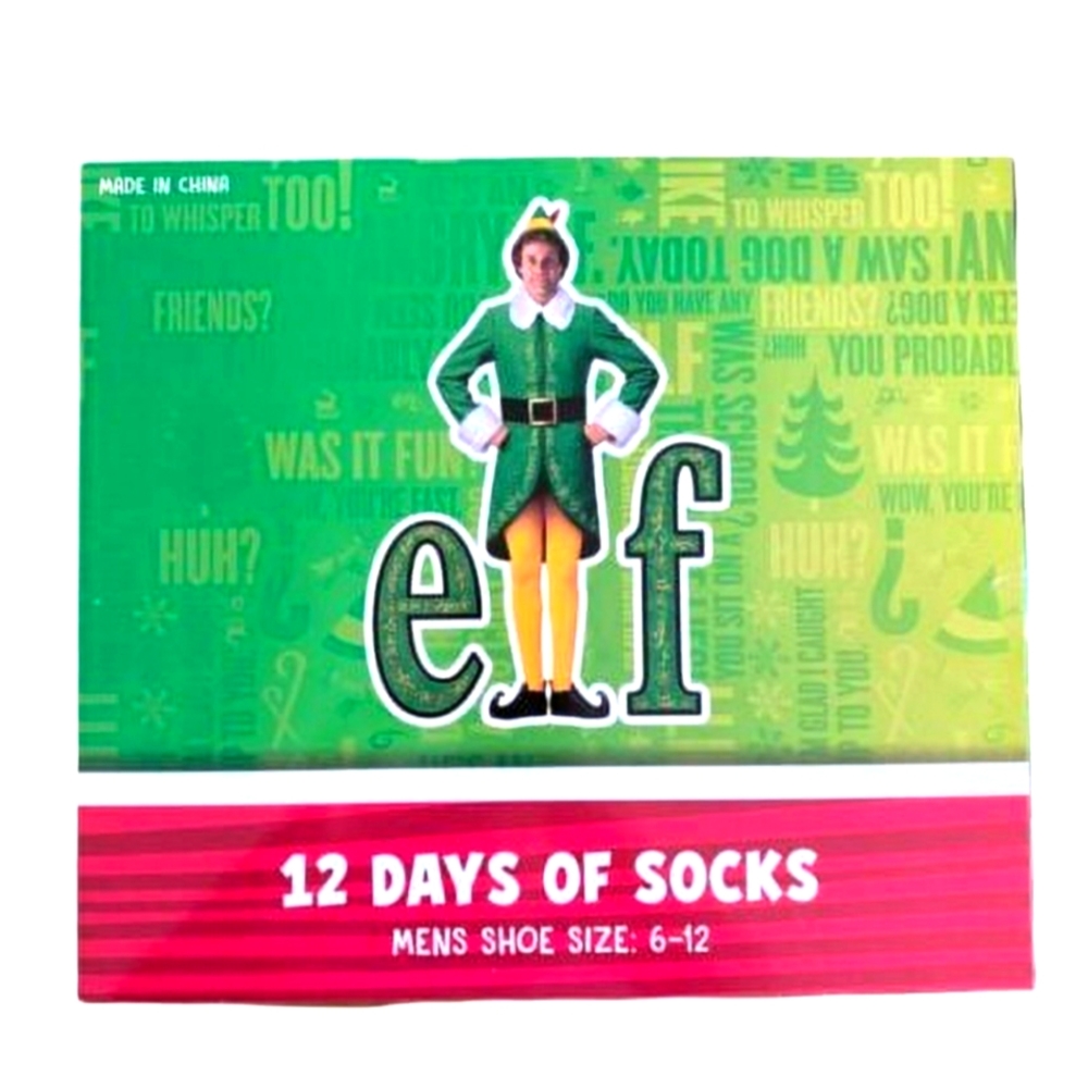 Elf 12 Day of Socks